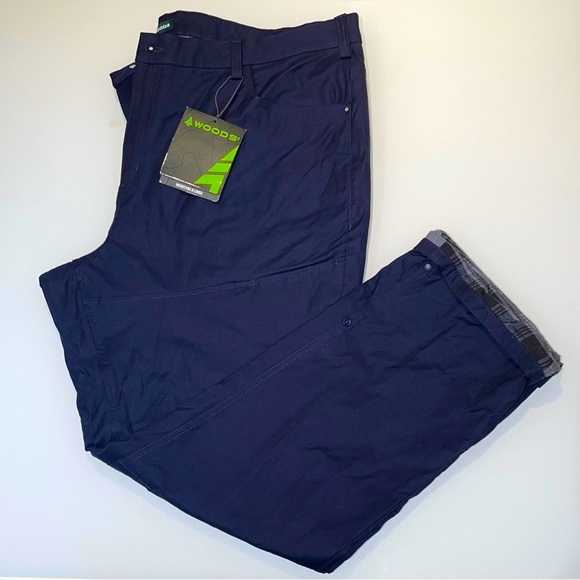 *NEW* WOODS Men's Mcintyre II Lined Outdoor Pants - Picture 13 of 16